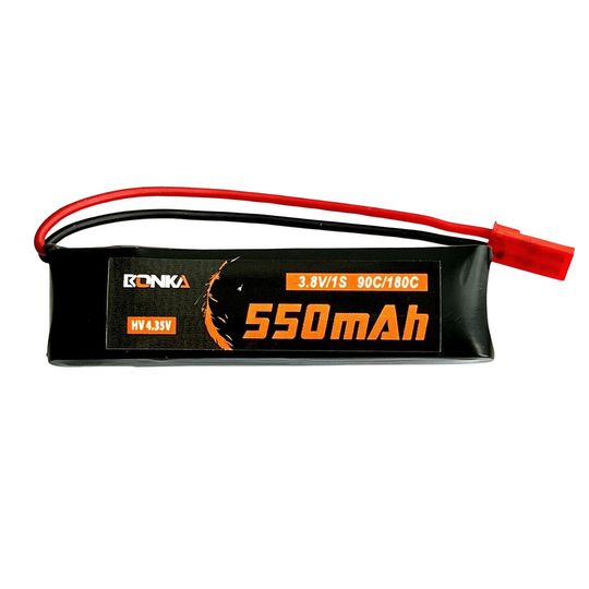 Bonka HV LiPo 1S 550mAh 3.8V 90C JST (BK-550-80-1SHV)