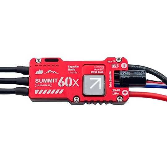 Dualsky SUMMIT 60XU8 - 60A 8V BEC ESC (SUMMIT-60XU8)